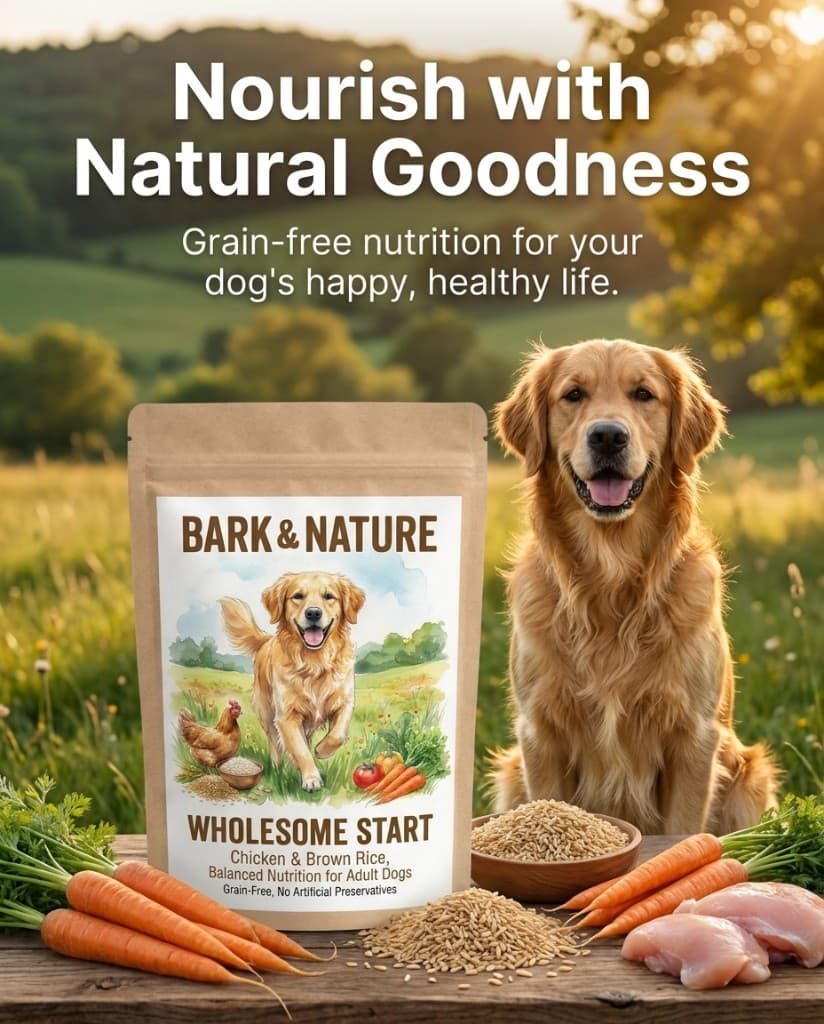 After - hero banner ad for dog food brand